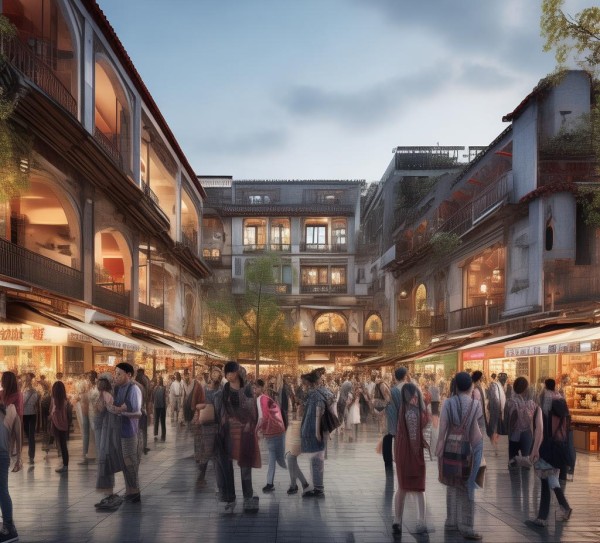 乡镇商贸综合体助力本地经济发展