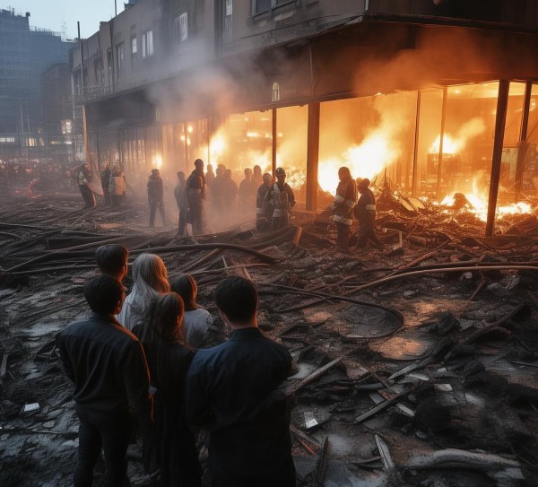 商贸有限公司火灾案例,企业危机管理中的挑战与应对 商贸有限公司火灾案例,企业危机管理中的挑战与应对