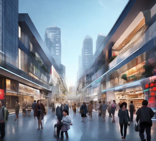 南宁鲁班商贸城，智能零售、餐饮、娱乐体验，连接城市与商业的创新中心