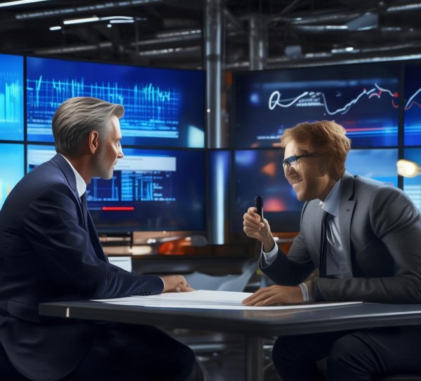 广告新闻，商业采访的商业