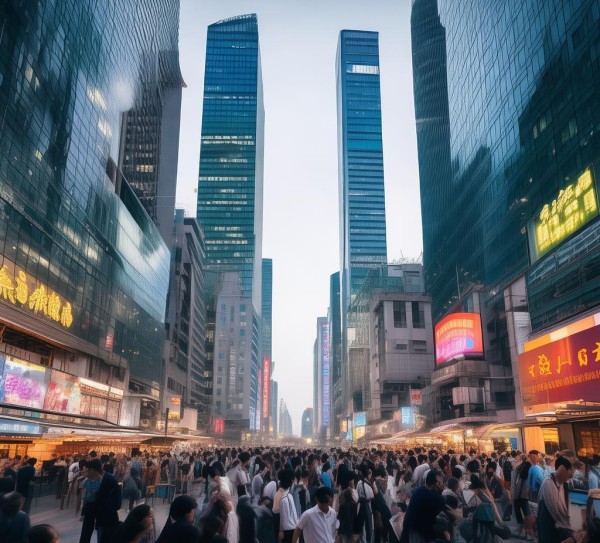 广州商贸区，人口膨胀与经济活力的双重驱动