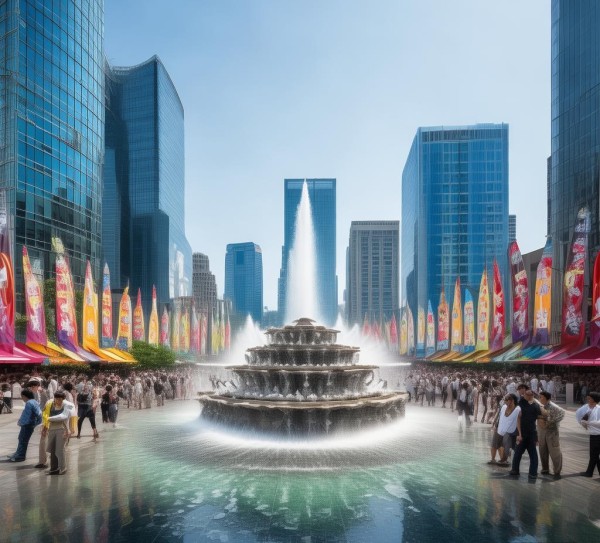 经济繁荣，商贸广场展翅高飞—潞城商贸广场新闻报道