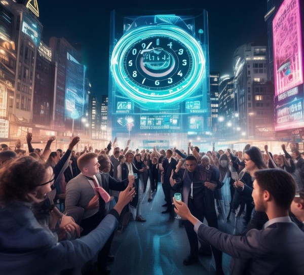 庆祝数字时代商业发展的新机遇