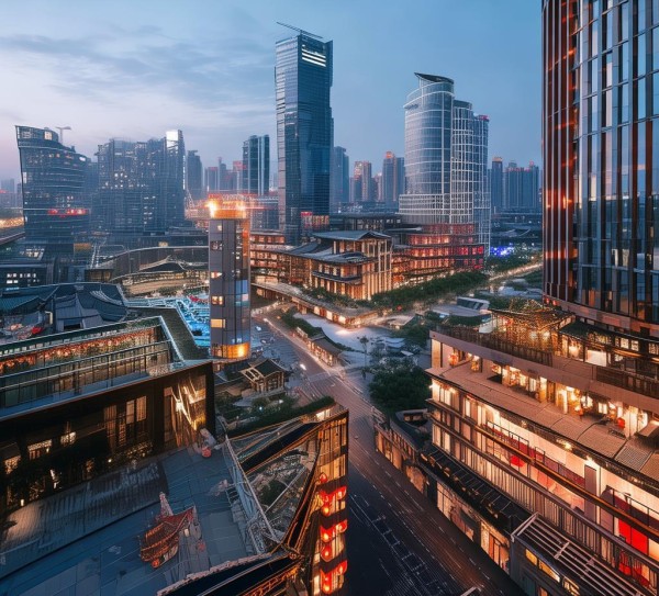 平度豪德商贸城,现代建筑与传统的完美融合故事 平度豪德商贸城,现代建筑与传统的完美融合故事