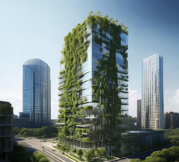 商业与自然的完美融合商业中心