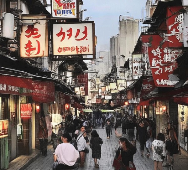 数字赋能与交通便利，商贸城实现高效交通与智能服务。