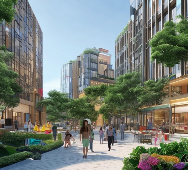 黄兴镇商贸小区生活品质升级