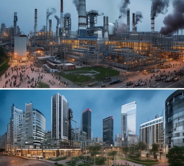 工业商贸服务的区别