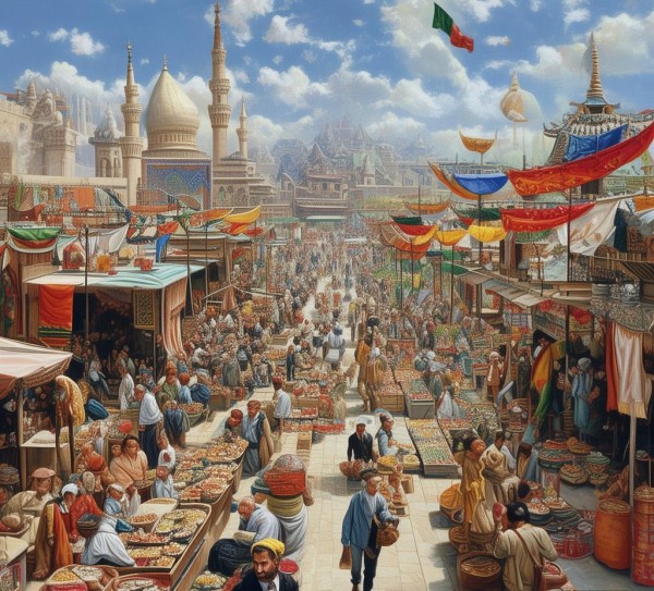 跨越文化的商贸之旅