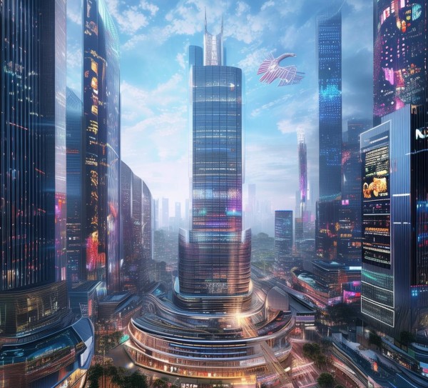 凤凰商贸城，商业新天地，创新未来。