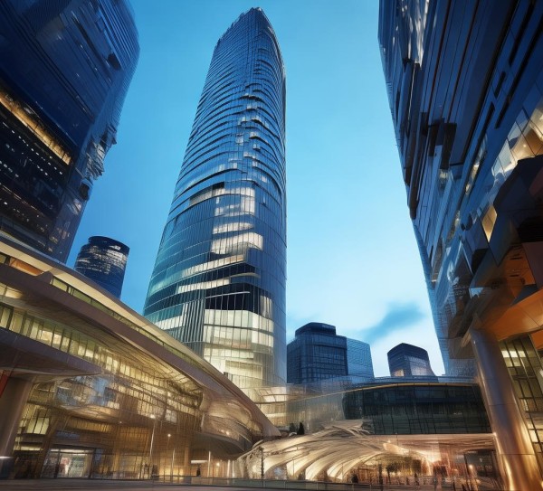 一场口商贸大厦，创新与融合的商业奇迹