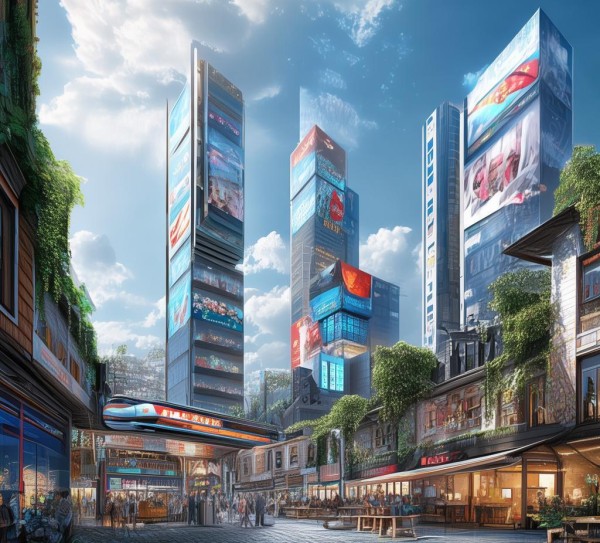 现代商贸小镇，经济创新与产业发展的新引擎