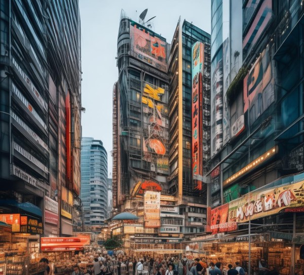 沿街商贸综合服务楼，商业活力的中心与象征