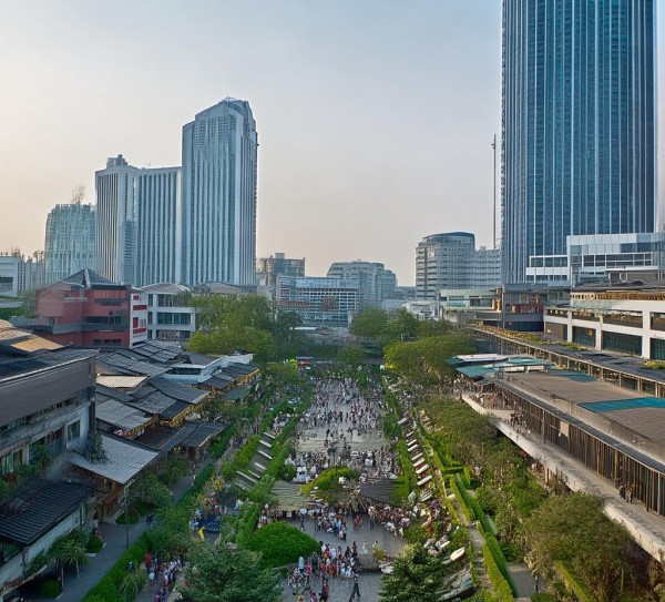 安宁·商贸城，创新活力的 anchored 城市