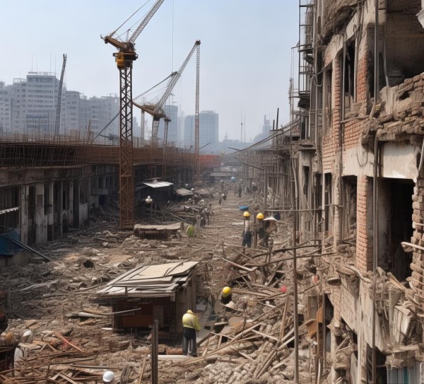 淄博商贸街拆除工程项目的历史与现状