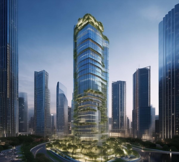 大美商贸物流园，全球地标，未来新地标