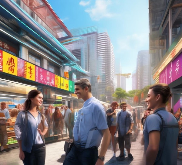 西南商贸城，服务为民，创新未来