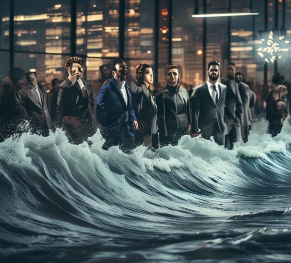 在商海沉浮中彰显服务部风采——绽放商务精神 在商海沉浮中彰显服务部风采——绽放商务精神