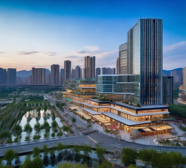 宜章湖湘商贸城，商业活力与生态城市的完美融合