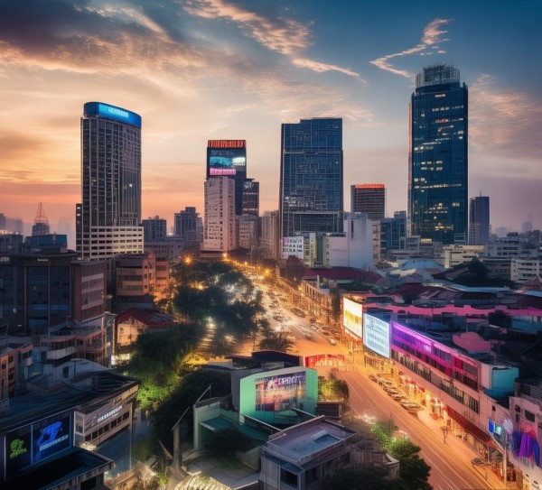 缅甸商贸城,城市之光与商业崛起 缅甸商贸城,城市之光与商业崛起