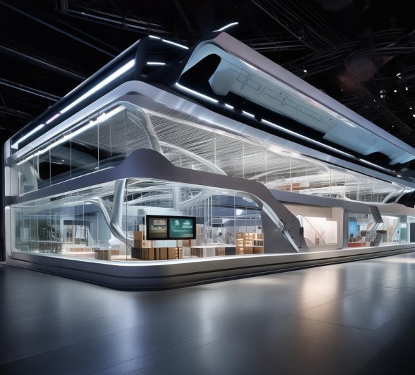 商贸物流展馆设计案例，从理论到实践