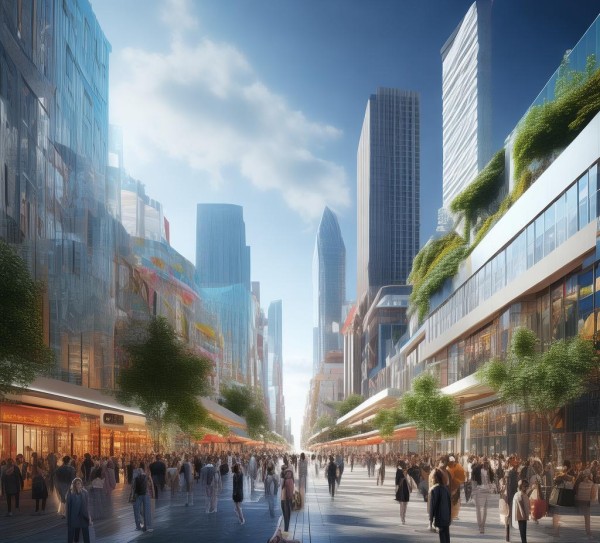 城市规划商贸项目