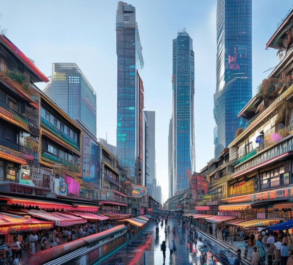 平邑商贸城，智慧城市与未来发展的见证