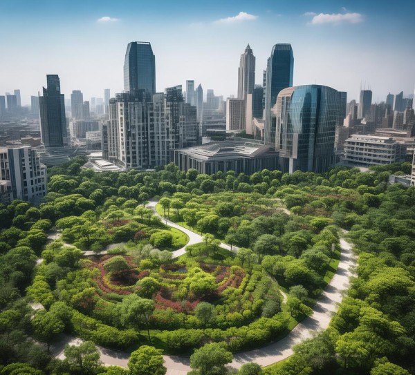 义务商贸城,绿色植物园 义务商贸城,绿色植物园