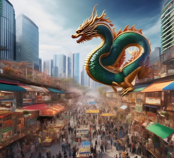 赋能商业生态，助力城市崛起，龙城商贸的商业智慧与创新。