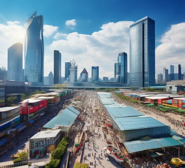 夏邑中原商贸港项目，经济高质量发展新引擎