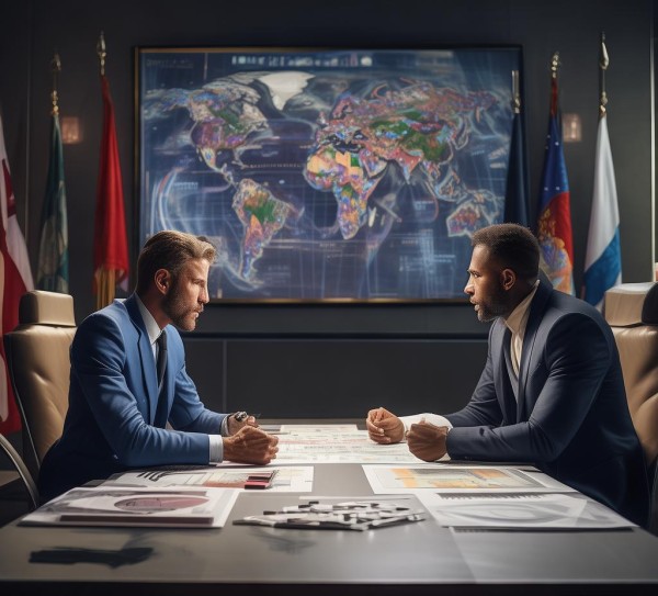 深入的国际商业对话案例