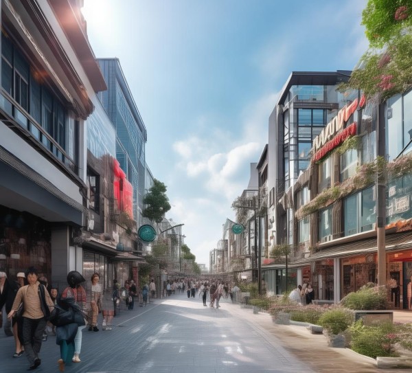 中山商贸街拓宽工程，创新解决方案助力商业升级