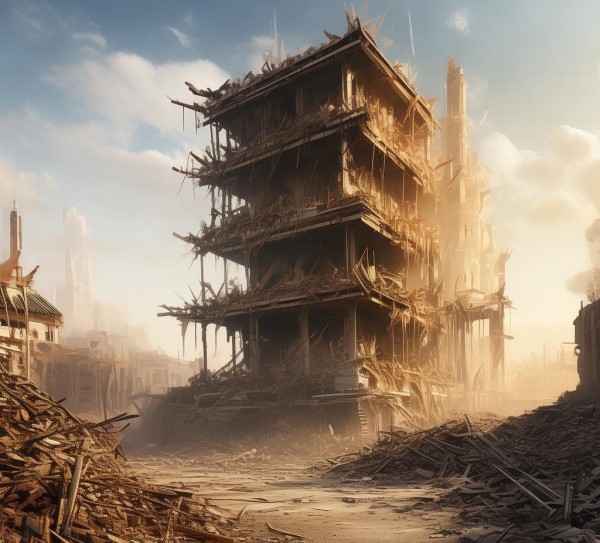 大城县商贸大厦,拆除与重生的艺术 大城县商贸大厦,拆除与重生的艺术