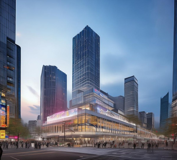 交通便利、地理位置优越的优质商贸城 交通便利、地理位置优越的优质商贸城