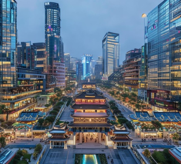 打造咸阳城东商贸集聚区，构建区域经济高质量发展新引擎