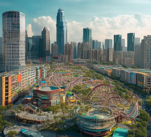 夏邑商贸港游乐园，商业与休闲深度融合的创新平台