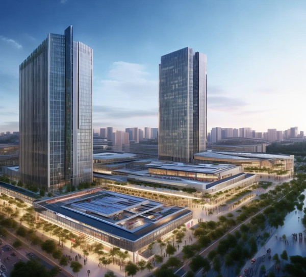 茌平区泰州商贸城项目，现代化与创新，经济新引擎