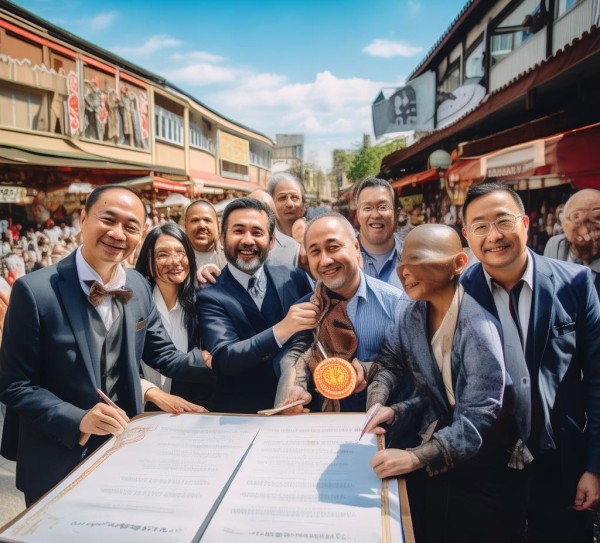 助力商贸成功，助力商盟情，代理服务合同助力商盟情