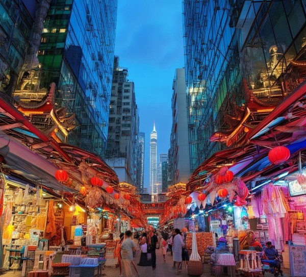 香港商贸城，商业与传统文化的融合与创新