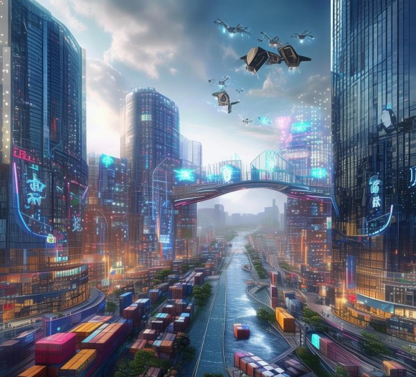 国际物流商贸城，连接未来的商业帝国