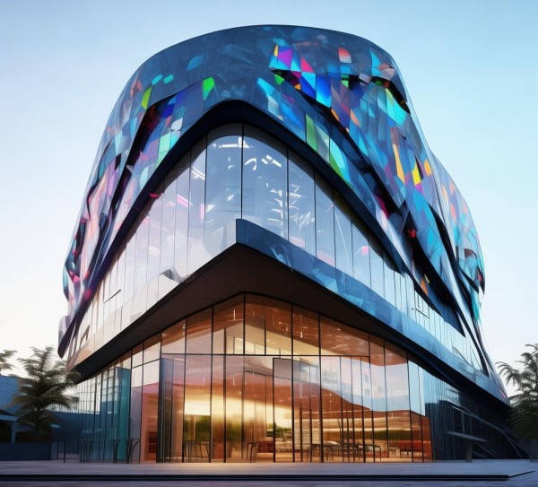 现代商业建筑装修设计案例，创新与艺术