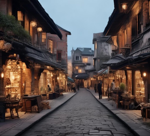 传统与现代，传统与现代，老旧商贸城改造的启示