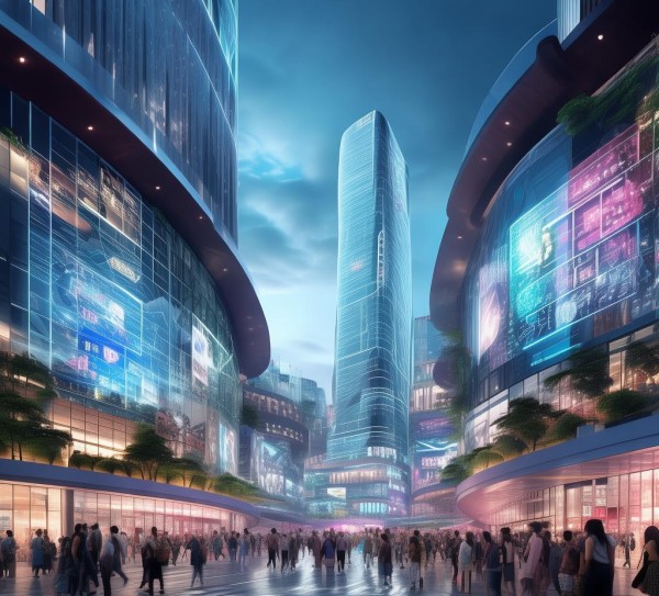 金平商贸城，数字未来新天地，商业中心的未来发展方向