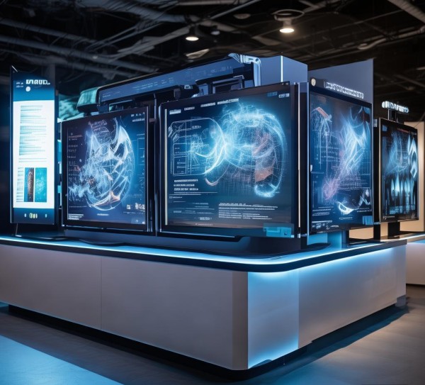 互动式商务展板，完美结合互动与效率