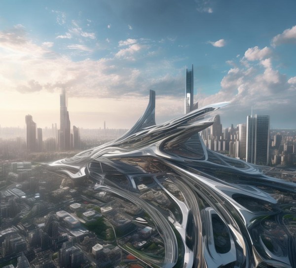 数字赋能，未来之都，临江商贸城