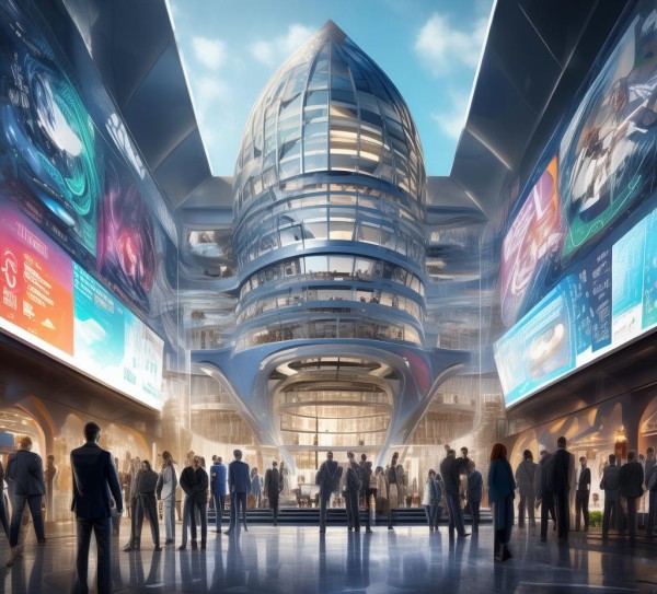 构建国际化商业文化，以西方商贸服务中心为核心，致力于创新、战略和方法的传递与实践。