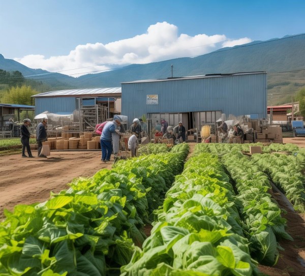 助力乡村振兴农产品加工商贸案例