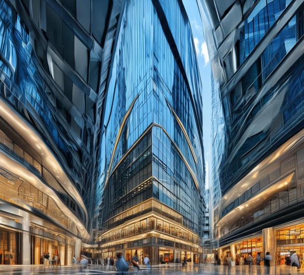 正源商贸公楼现代商业中心