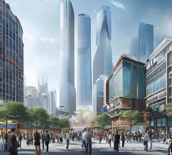 助力经济高质量发展，锦川商贸服务项目