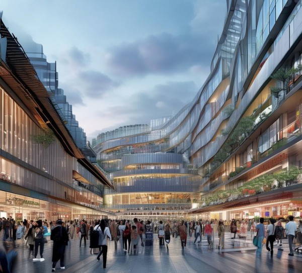 山盆商贸城，城市新范本，助力生活品质提升